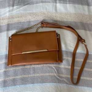 Vegan leather crossbody